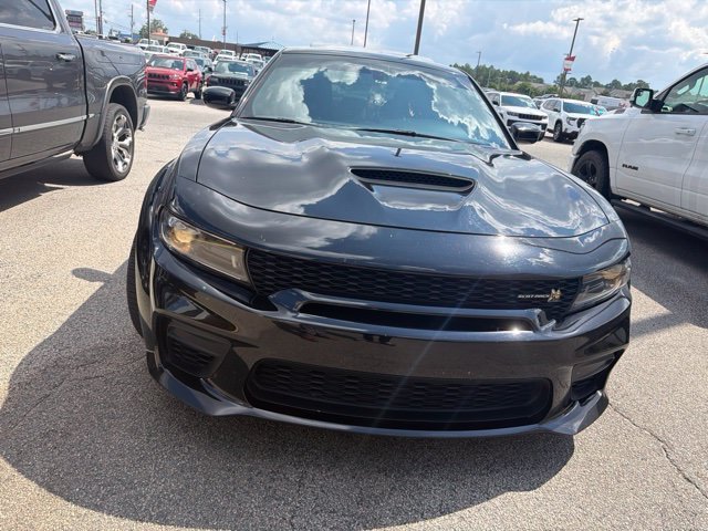 Used 2022 Black Dodge R/T Scat Pack Widebody image 2