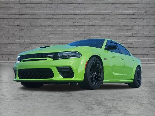 Used 2023 Green Dodge R/T Scat Pack Widebody image 1