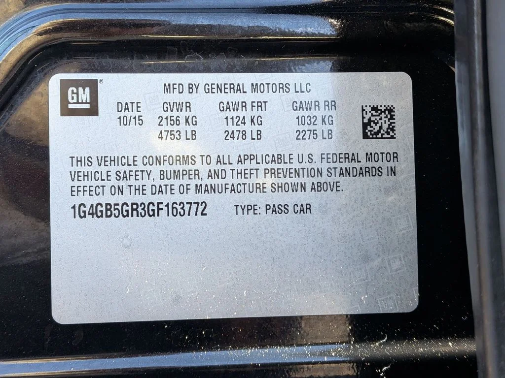 Used 2016 Ebony Twilight Metallic Buick Leather image 25
