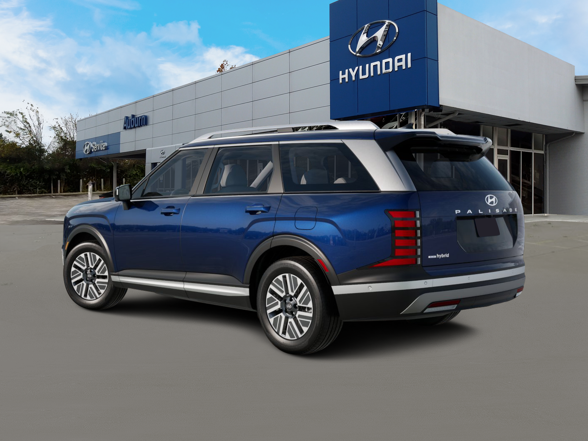 New 2026 Blue Hyundai Blue SEL Premium 8P image 4