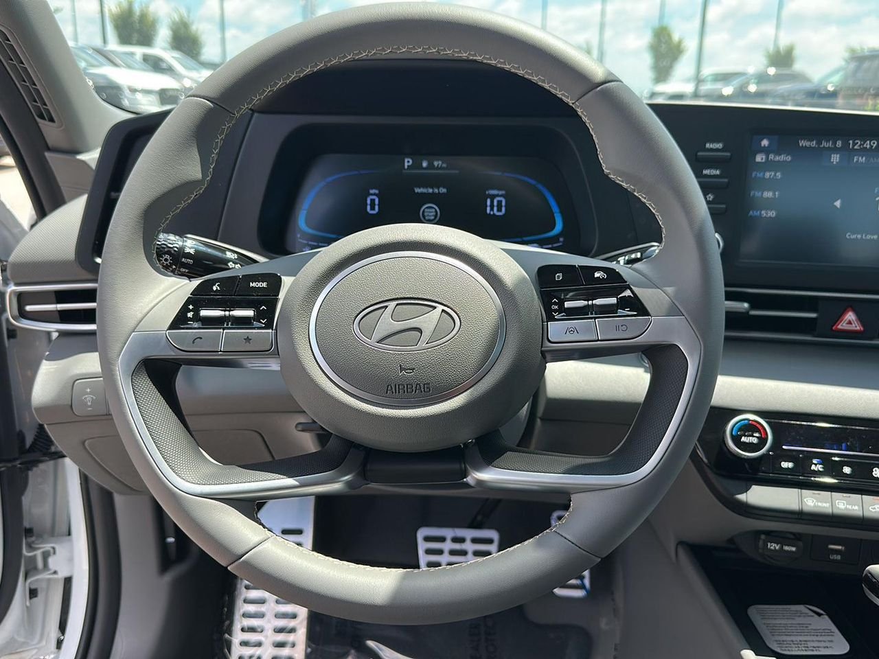 New 2026 Serenity White Hyundai SEL Sport image 14