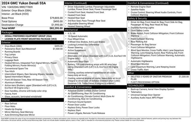 Used 2024 Black GMC Denali image 52