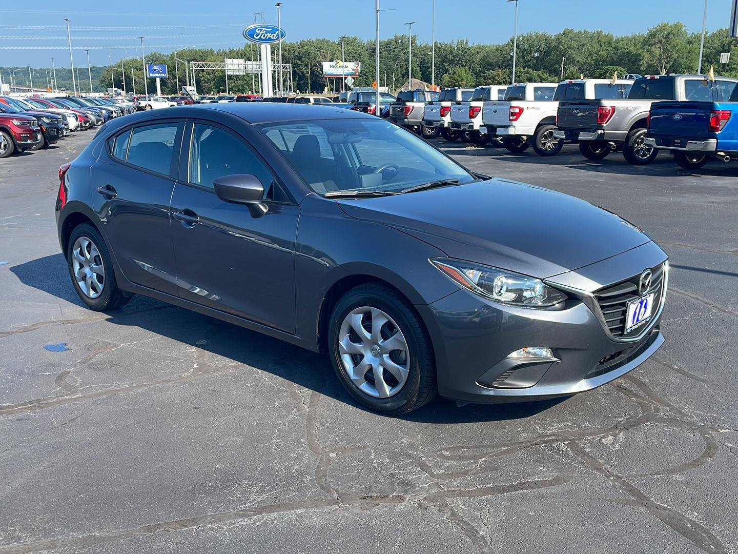Used 2016 Meteor Gray Mica Mazda i Sport image 7