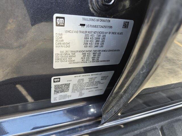 Used 2022 Titanium Rush Metallic GMC AT4 image 36