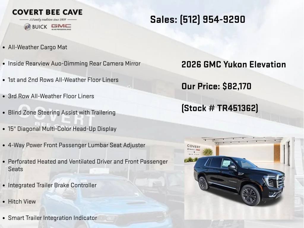 New 2026 Onyx Black GMC Elevation image 19