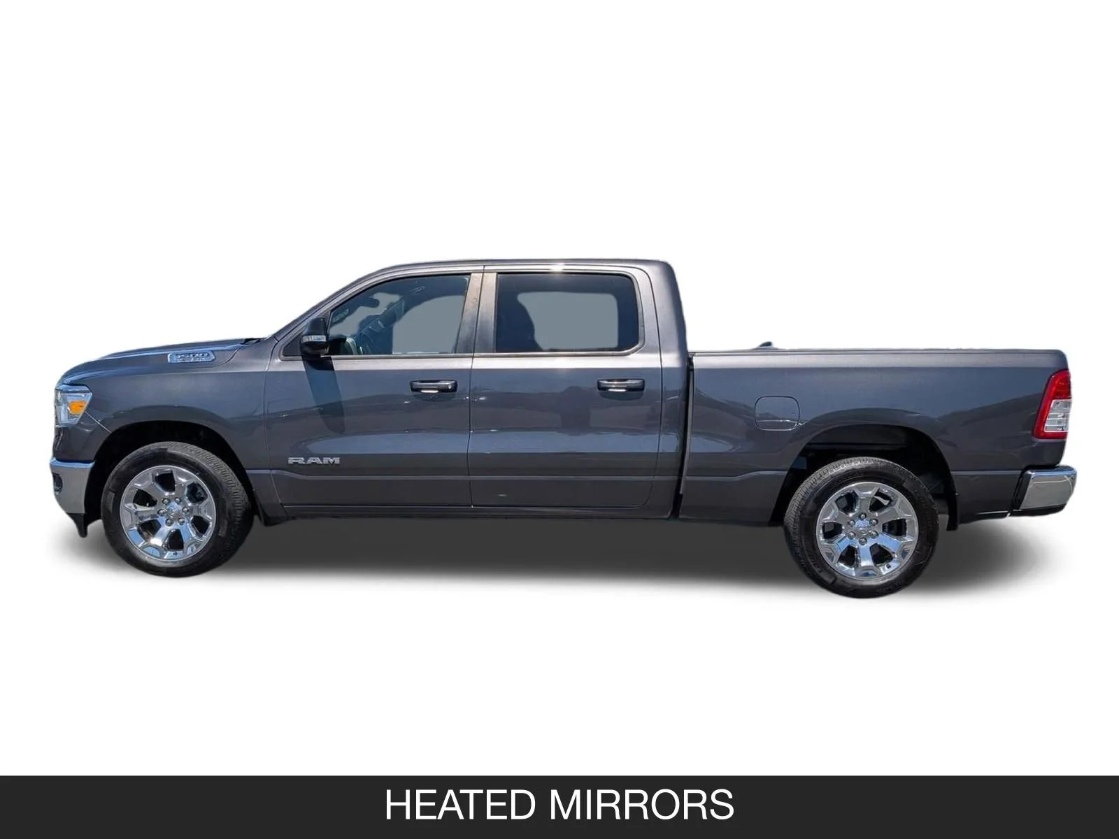 Used 2022 Granite Crystal Metallic Clearcoat Ram Big Horn image 9