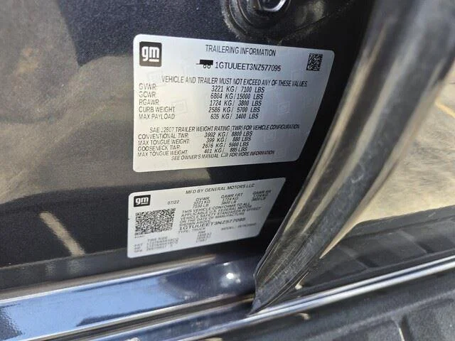 Used 2022 Titanium Rush Metallic GMC AT4 image 36