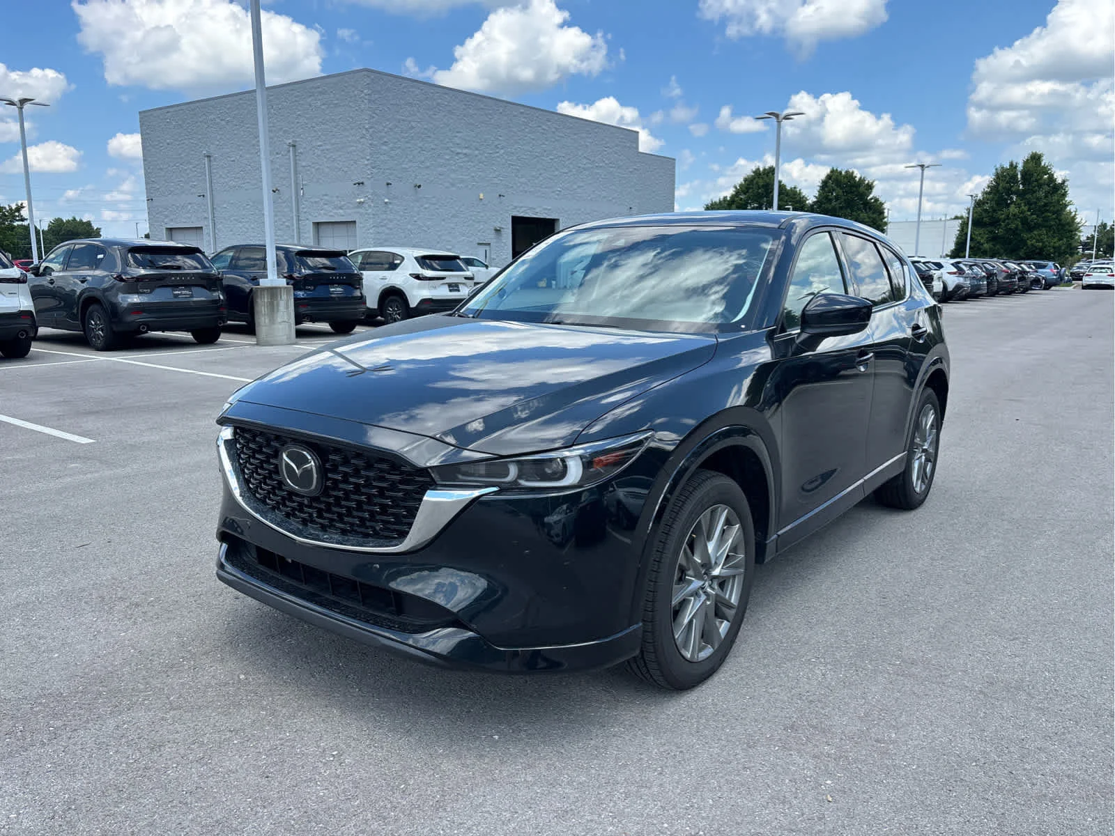 Certified 2025 Mazda CX-5 S Premium Plus package with VIN JM3KFBEM2S0741193 for sale in Kansas City