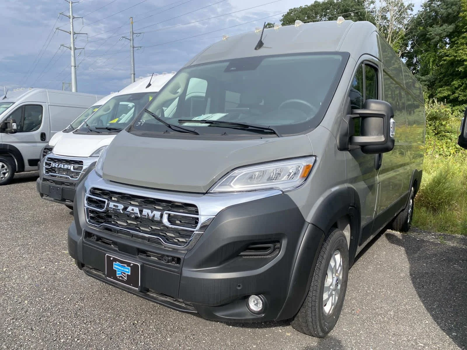 Used 2025 Ceramic Gray Clearcoat Ram SLT+ image 3