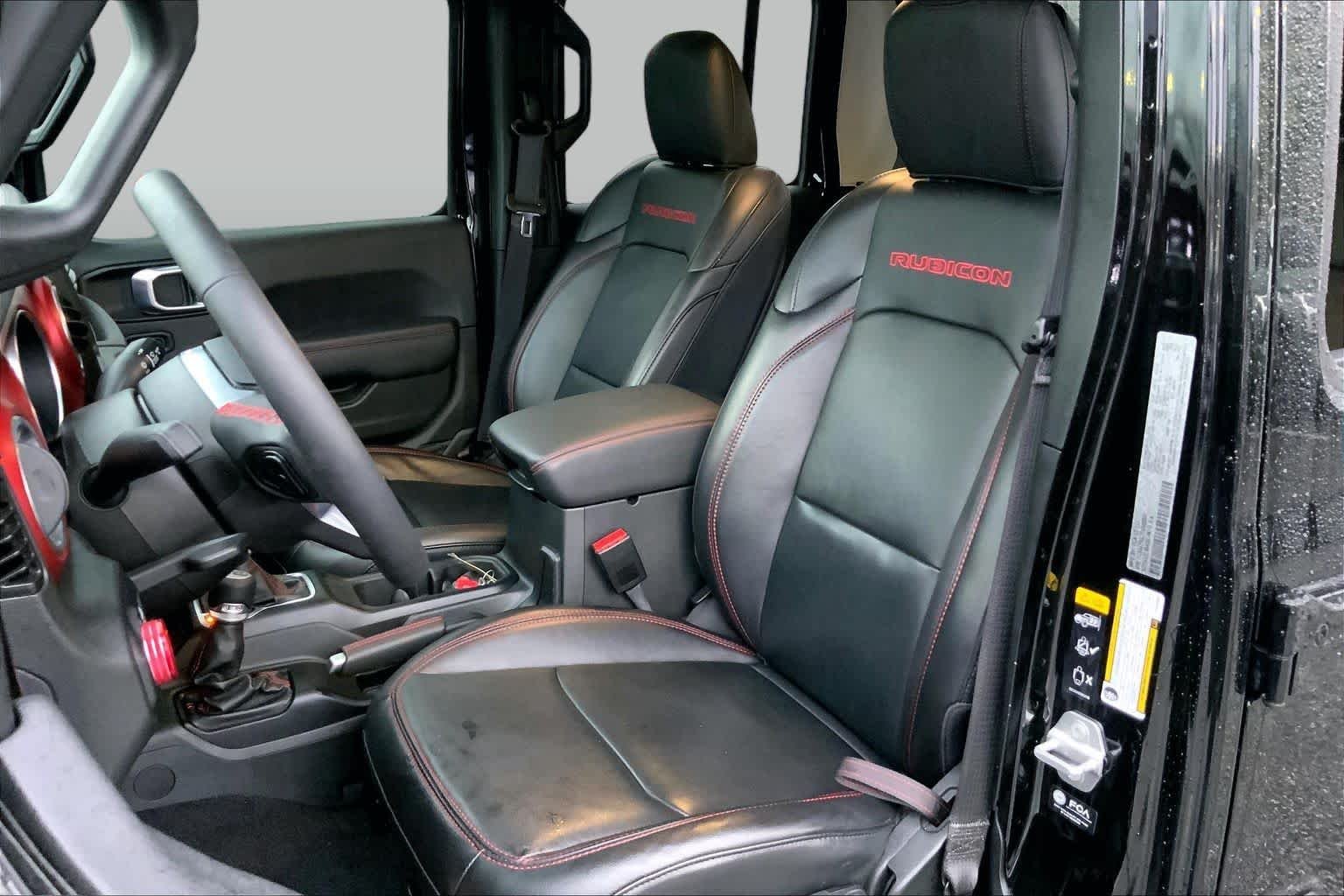Used 2023 Black Clearcoat Jeep Rubicon image 8