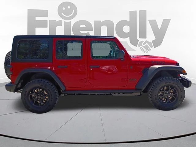 New 2026 Firecracker Red Clear-Coat Exterior Paint Jeep Willys image 4