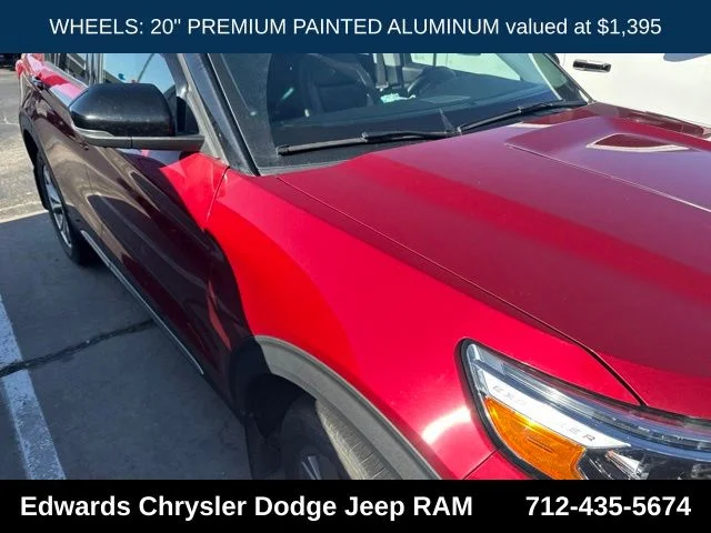Used 2024 Red Ford XLT image 4
