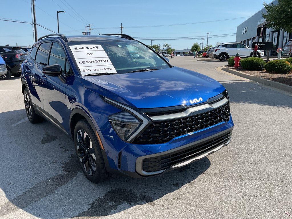 Certified Used 2024 Sapphire Blue Kia X-Line image 2