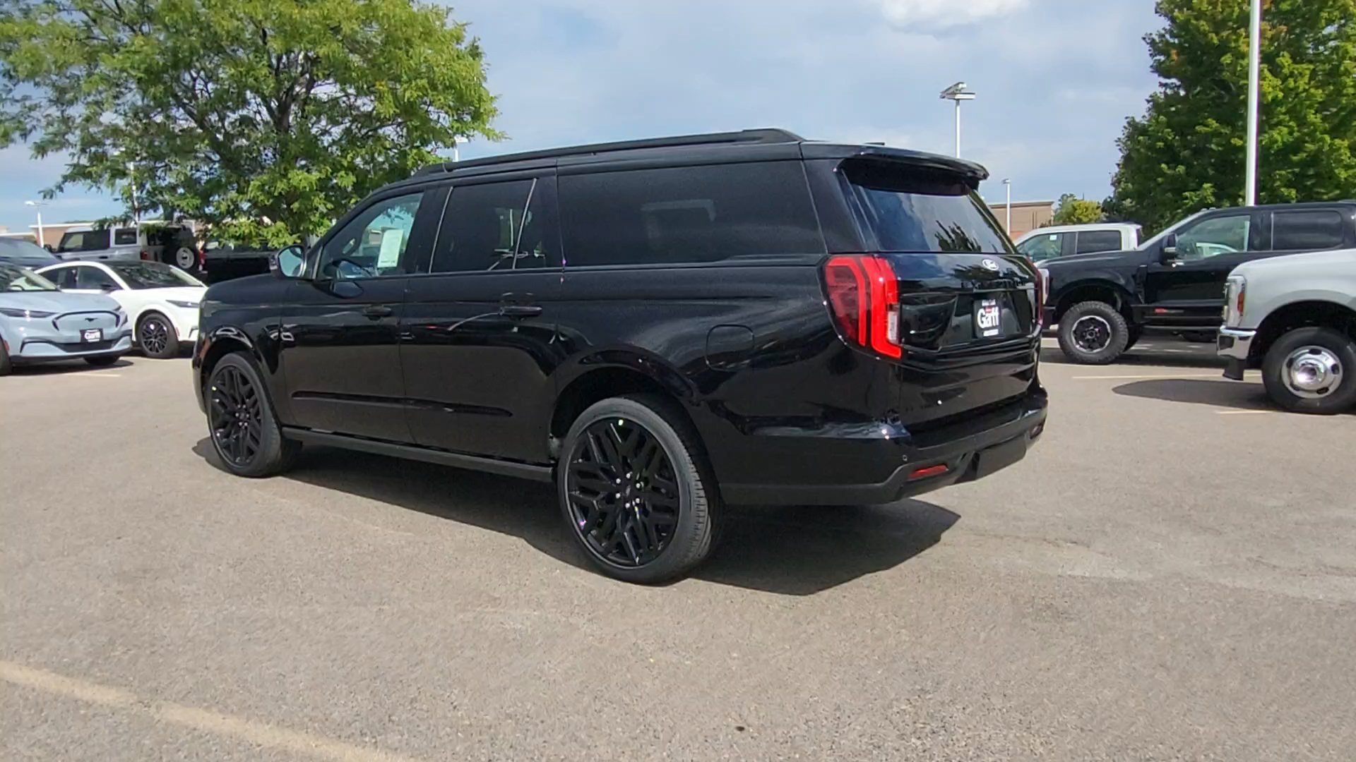 New 2027 Agate Black Metallic Ford Platinum image 3
