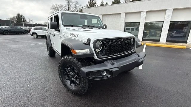 New 2026 Bright White Clear-Coat Exterior Paint Jeep Willys image 30