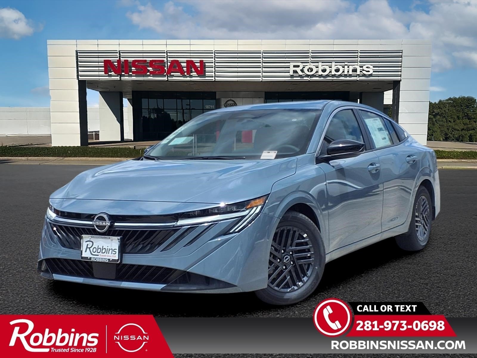 New 2026 Atlantic Gray Metallic Nissan SV image 1
