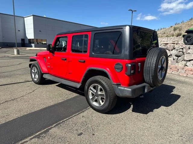 Used 2023 Red Jeep Sahara image 3