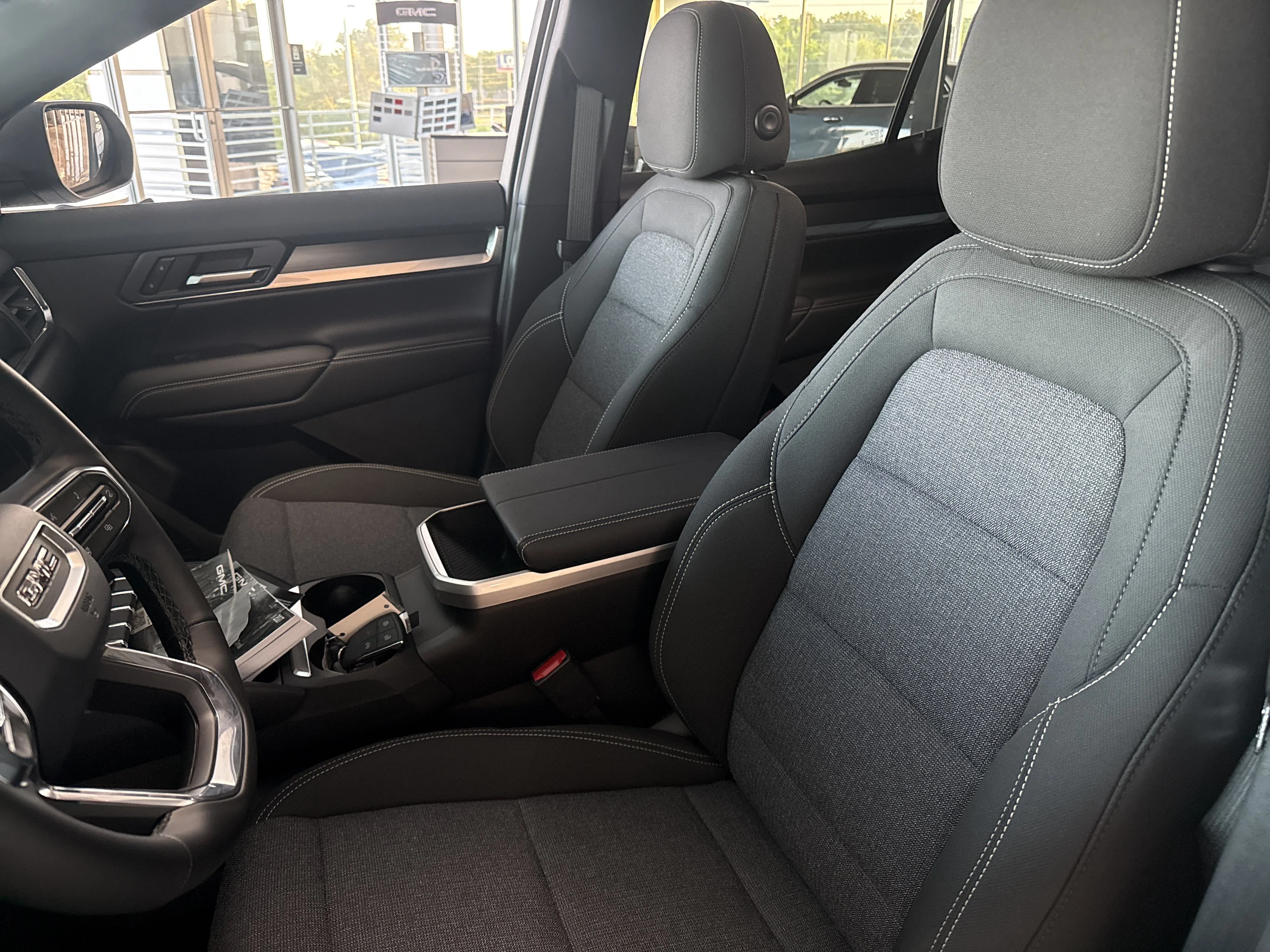 New 2027 Riverstone Metallic GMC AWD Elevation image 4