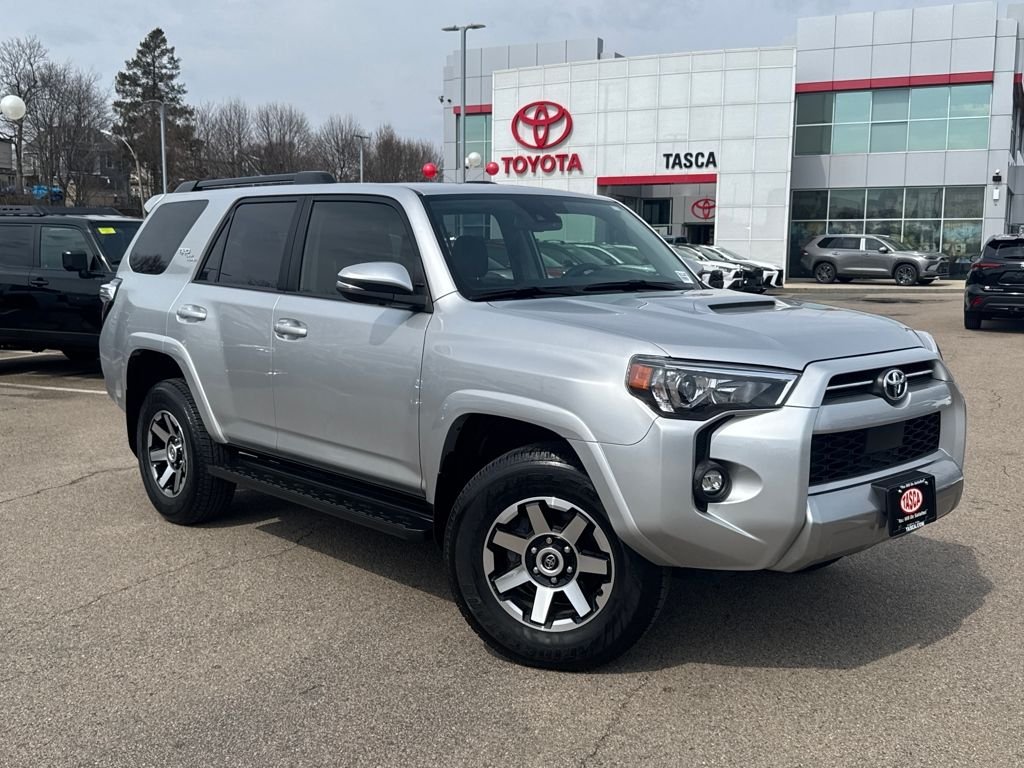 Silver 2023 Toyota 4Runner TRD Off-Road Premium 4WD SUV / Crossover Four-Wheel Drive