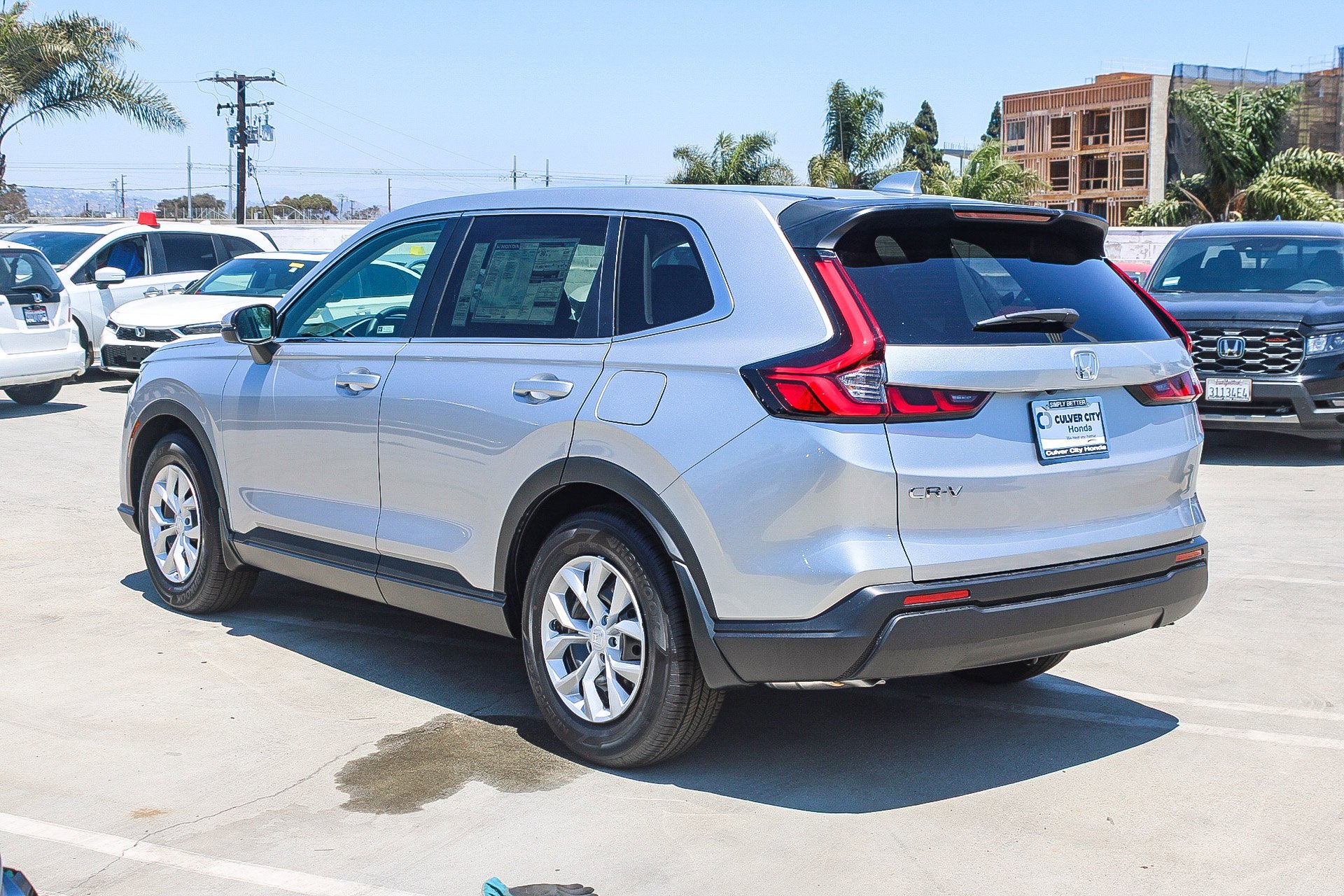 New 2026 Solar Silver Metallic Honda LX image 6