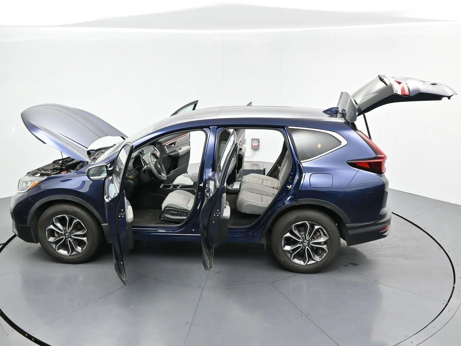 Used 2022 Obsidian Blue Pearl Honda EX image 40