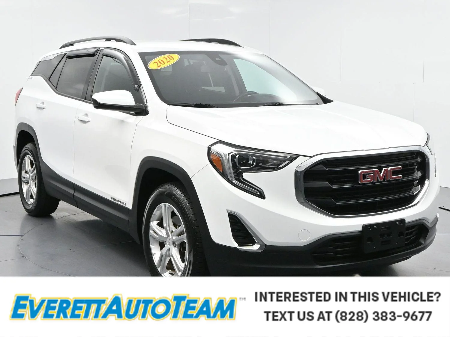 Used 2020 Summit White GMC SLE image 1