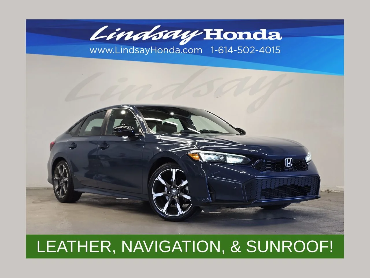 Used 2025 Blue Lagoon Pearl Honda Sport Touring image 1
