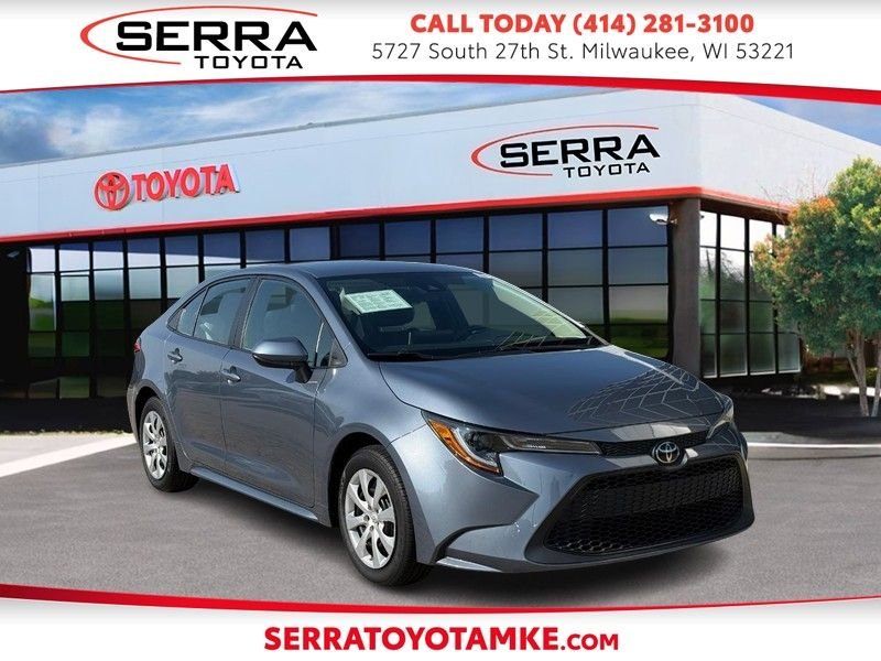 Used 2020 Celestite Toyota LE image 1