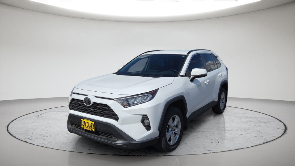 Certified Used 2021 White Toyota XLE image 1