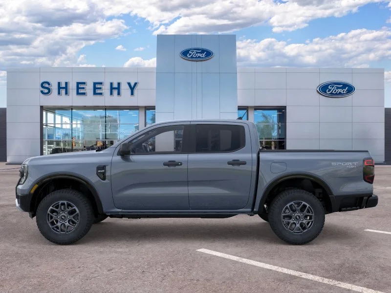 New 2025 Azure Gray Metallic Tri-coat Ford XLT image 5