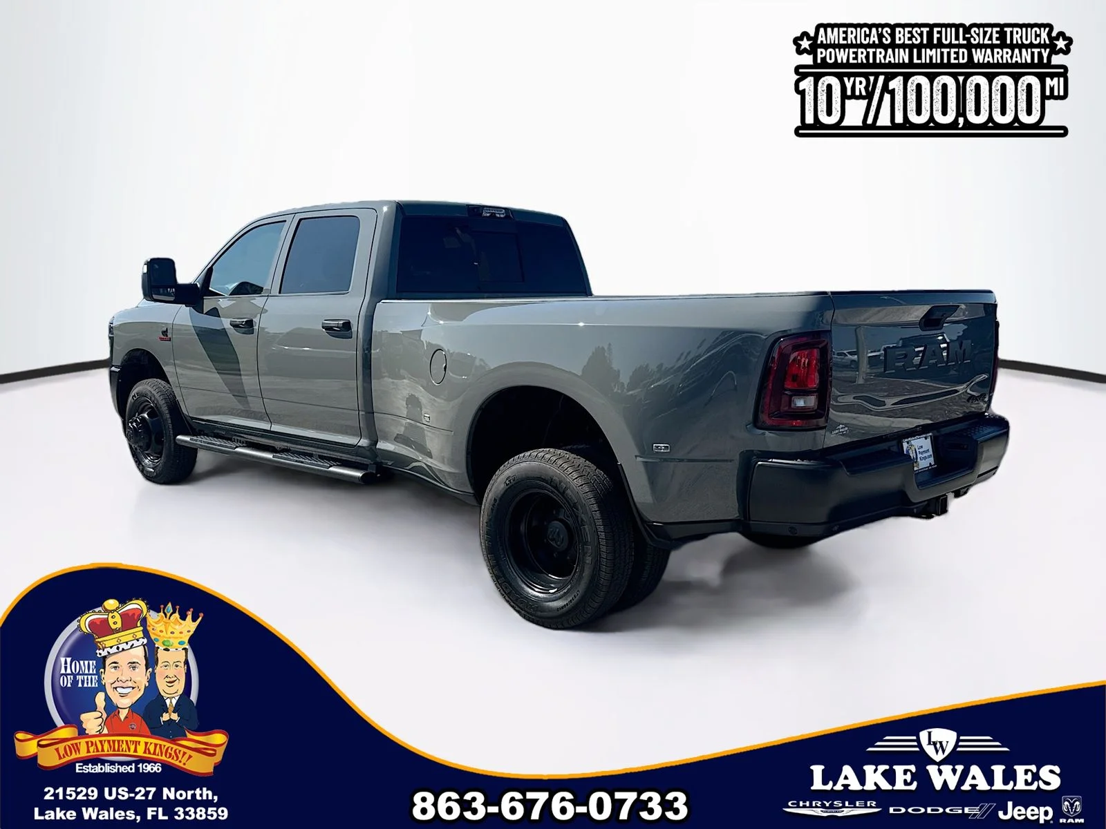 New 2026 Ceramic Gray Clear-Coat Exterior Paint RAM TRADESMAN image 4