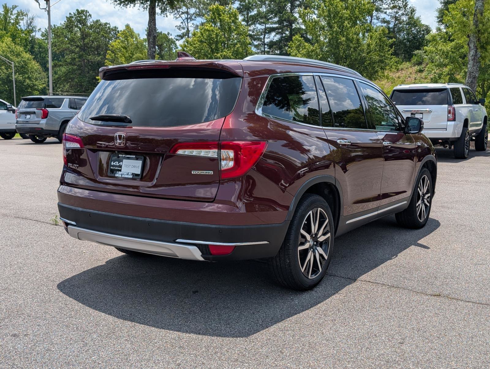 Used 2020 Burgundy Honda Touring 7-Passenger image 7