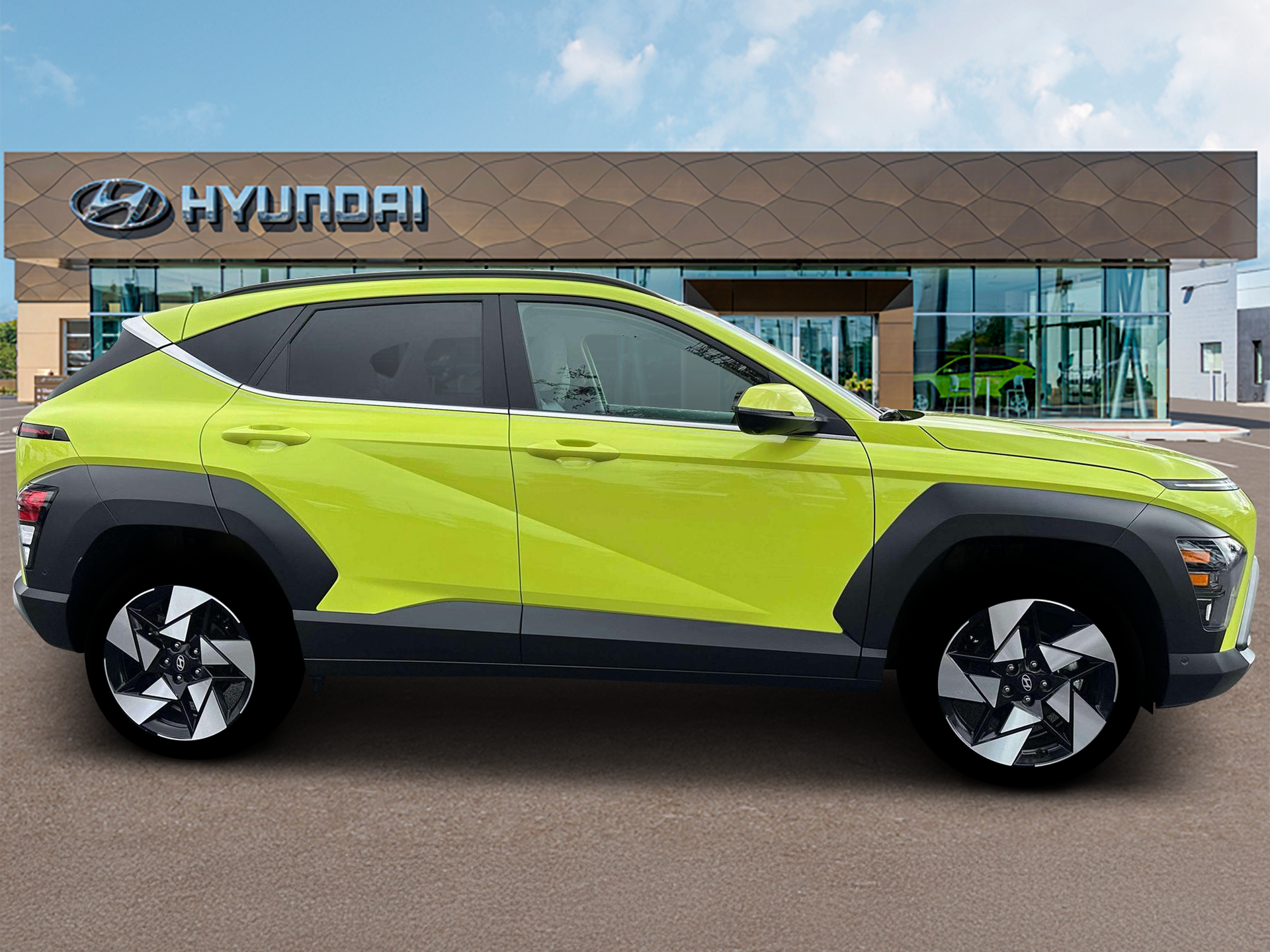 New 2026 Yellow Hyundai Limited AWD image 9