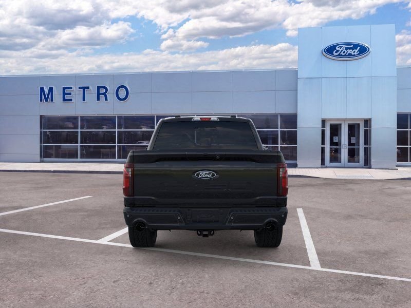 New 2026 Agate Black Metallic Ford XLT image 6