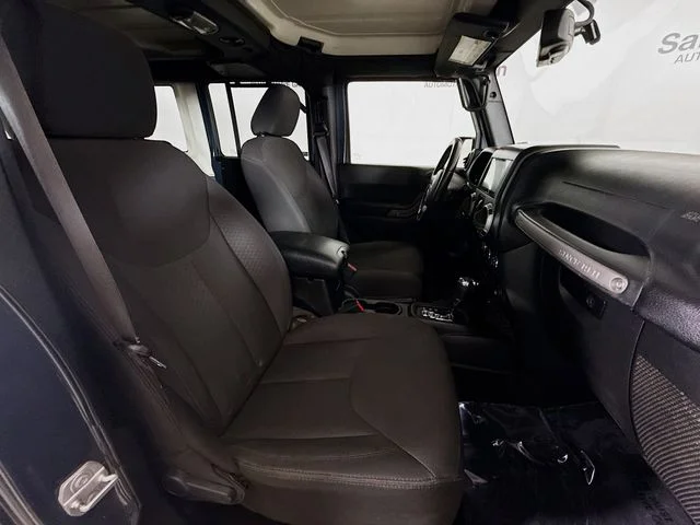 Used 2017 Black Jeep Unlimited Sport image 23