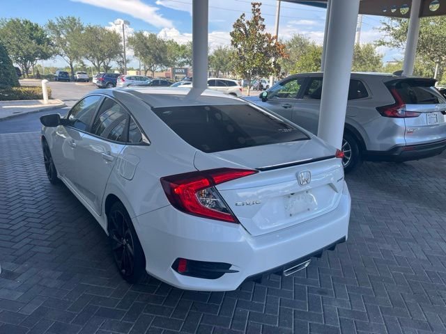 Used 2019 Platinum White Pearl Honda Sport image 4