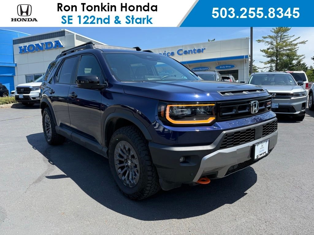 Certified Used 2026 Obsidian Blue Pearl Honda TrailSport image 1