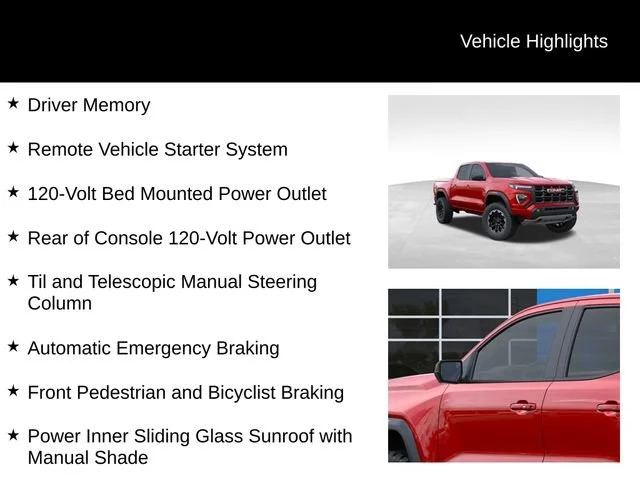 New 2026 Volcanic Red Tintcoat GMC AT4 image 14