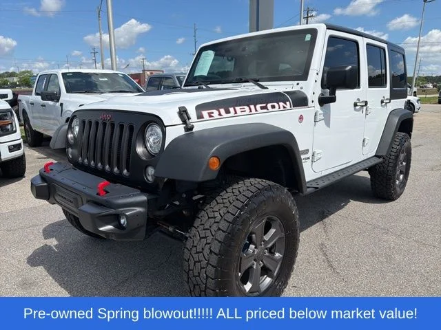 Used 2018 White Jeep Unlimited Rubicon image 2