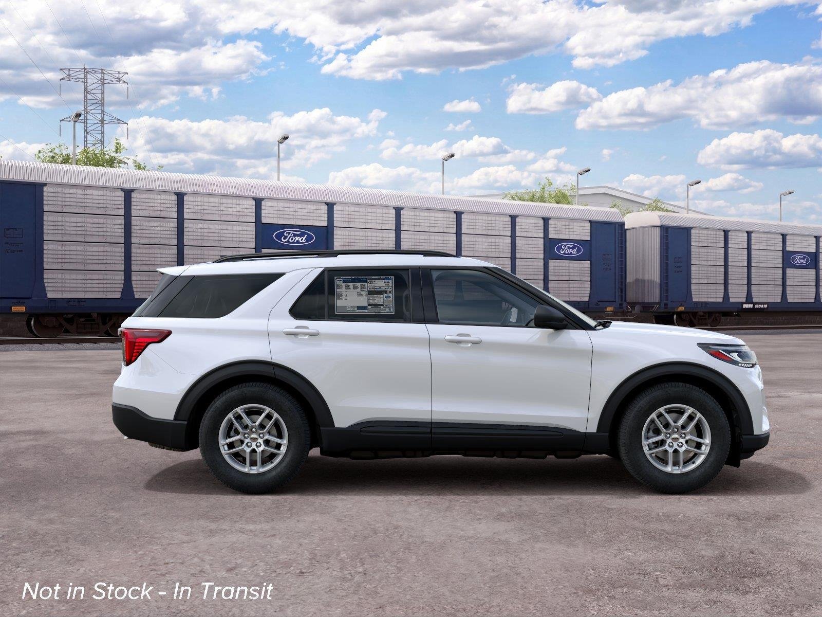 New 2027 Star White Metallic Tri-Coat Ford Active image 5