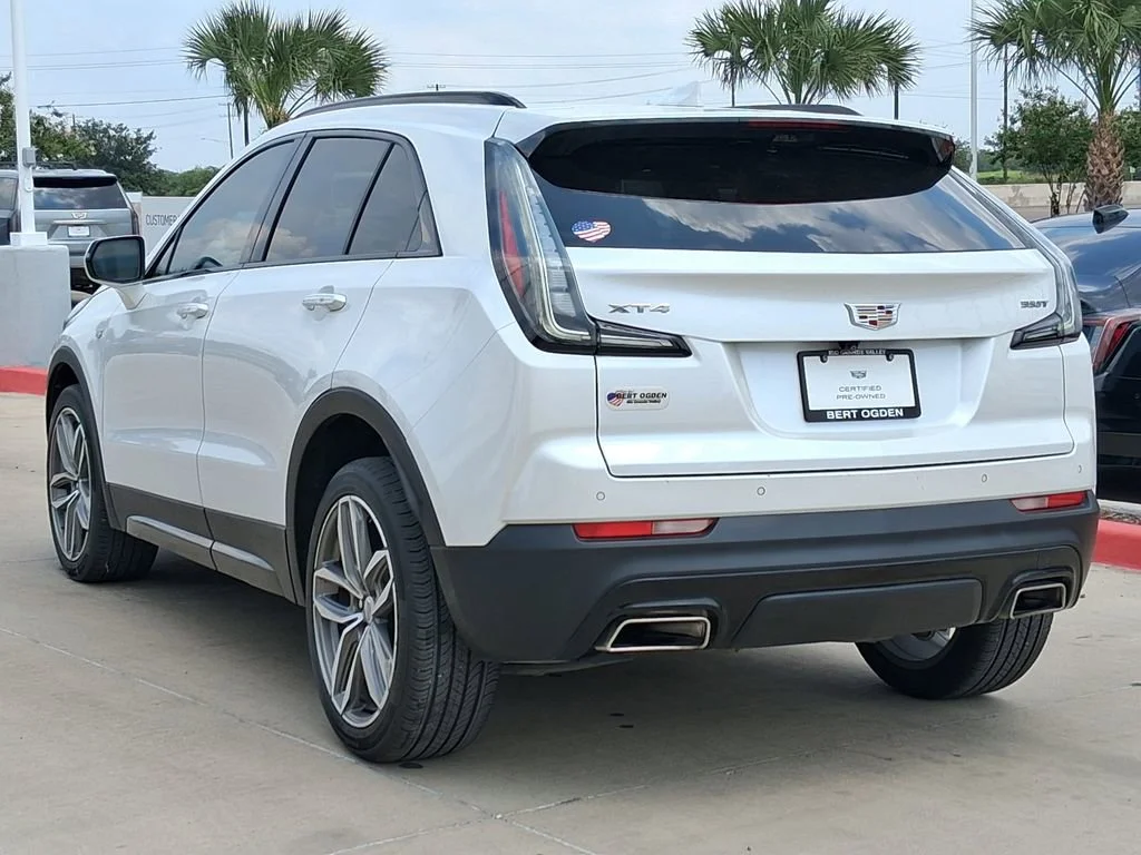 Used 2023 Crystal White Tricoat Cadillac Sport image 4