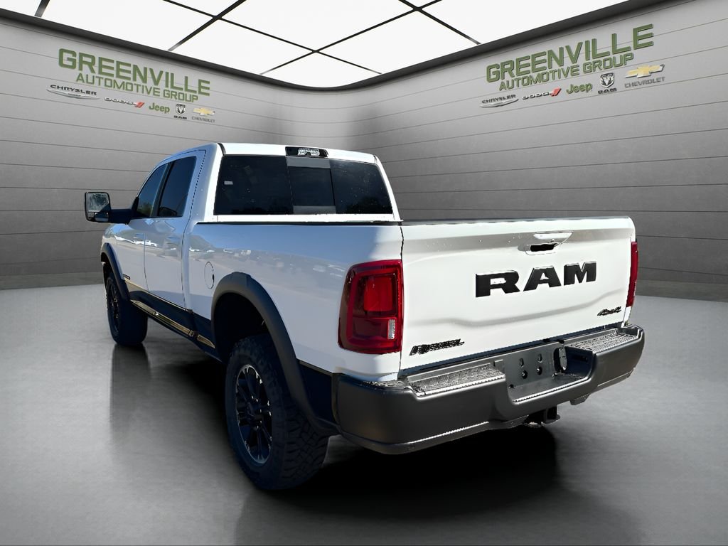 New 2026 Bright White Clear-Coat Exterior Paint RAM Rebel Hemi 4x4 image 7