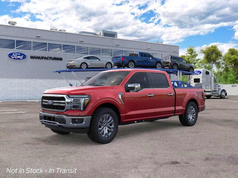 New 2026 Ruby Red Metallic Tinted Clearcoat Ford Lariat image 1