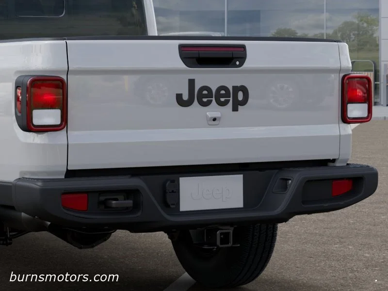 New 2026 Bright White Clear-Coat Exterior Paint Jeep Sport S Dark Sky image 13