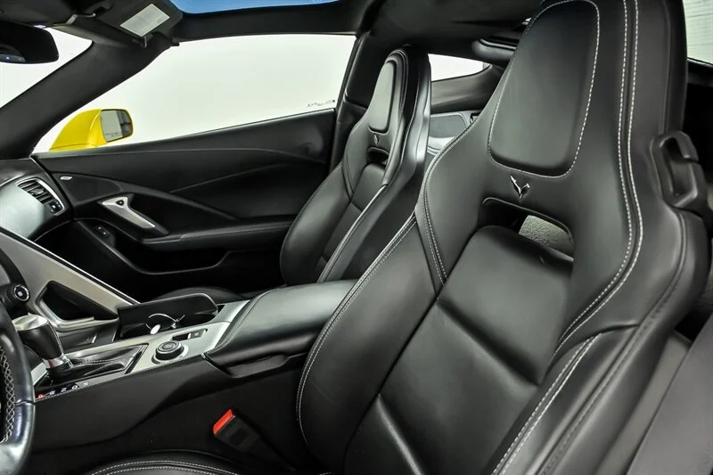 Used 2014 Velocity Yellow Tintcoat Chevrolet Stingray image 18