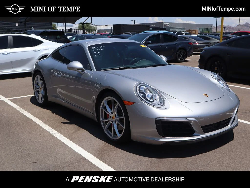 Used 2017 Silver Porsche Carrera S image 1