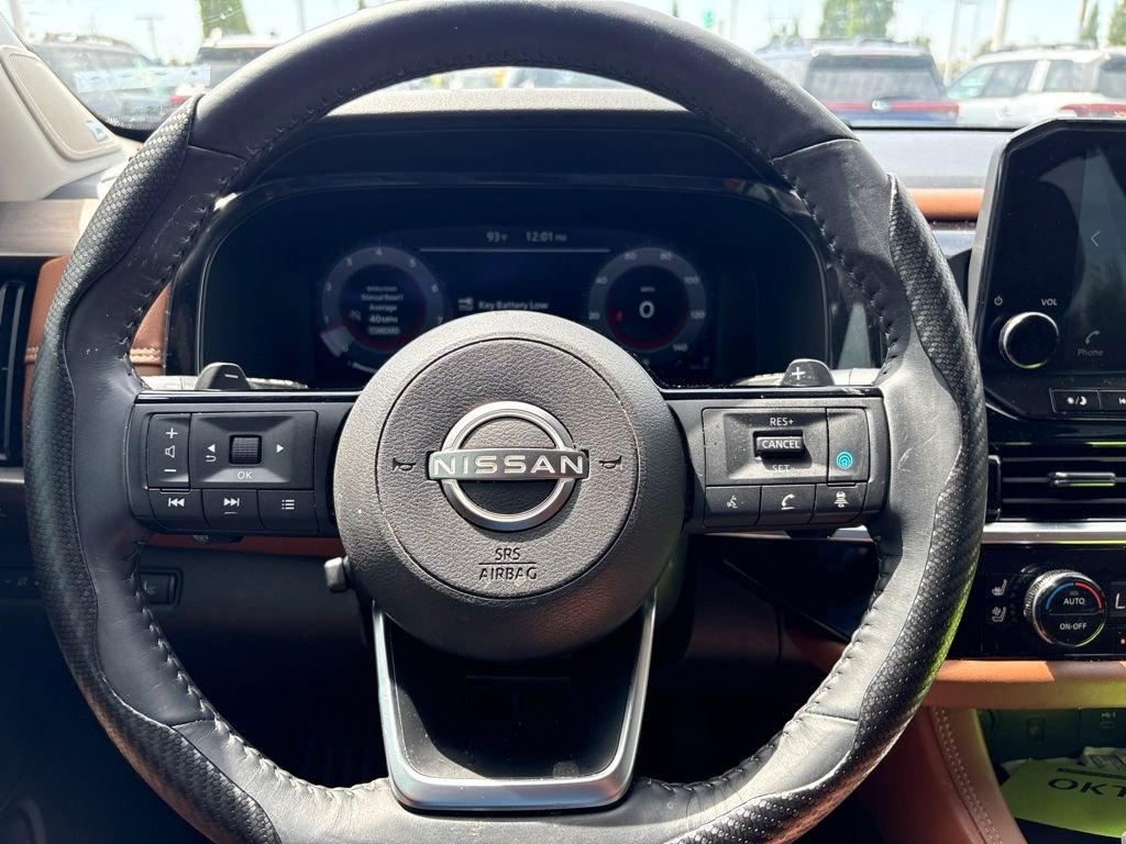 Used 2024 Black Nissan Platinum image 2