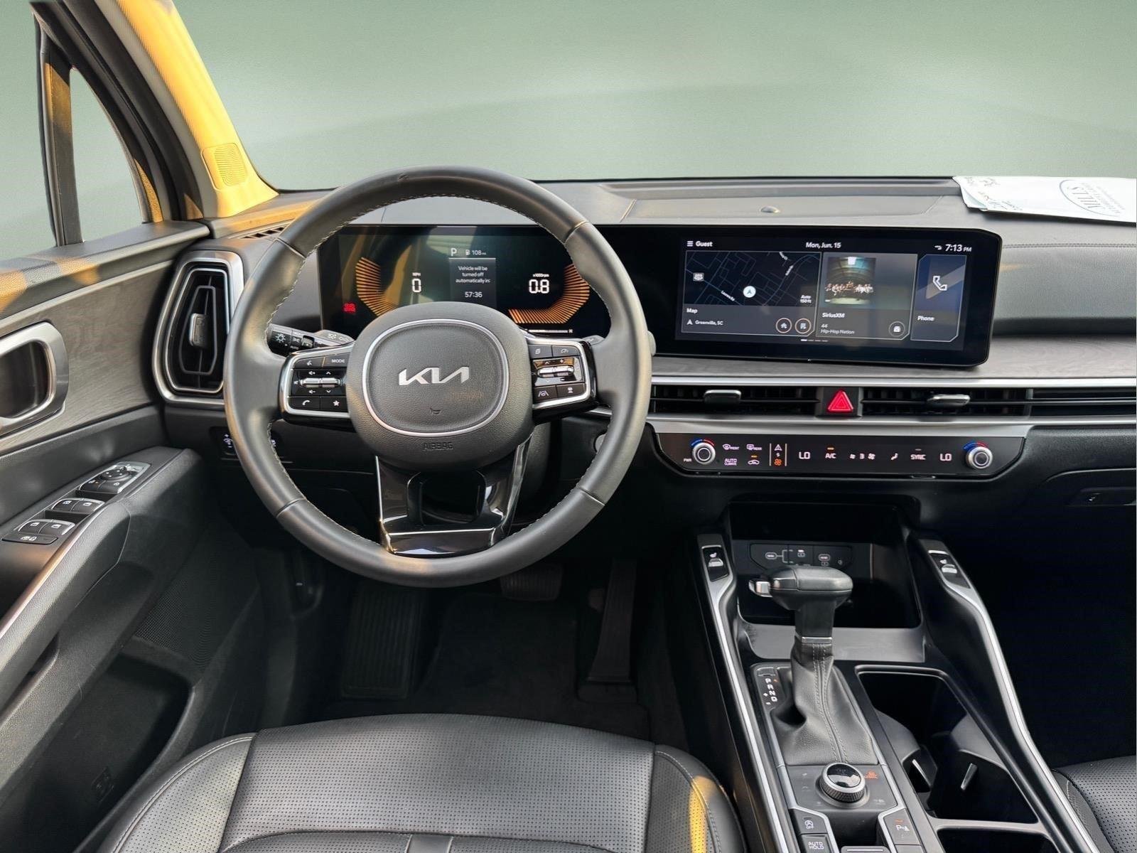 Used 2024 Wolf Gray Kia X-Line EX image 21