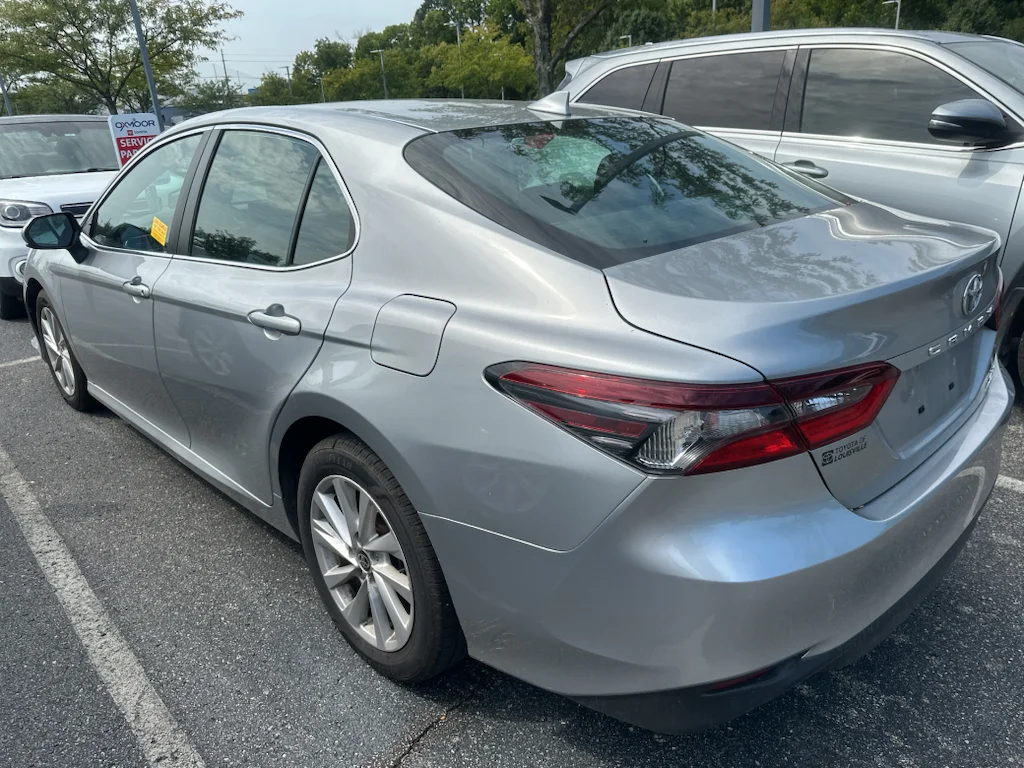 Used 2021 Silver Toyota LE image 5