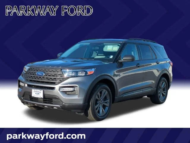 Used 2021 Gray Ford XLT image 1